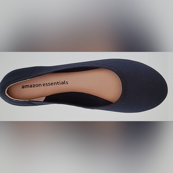 NWT WOMENS KNIT BALLET FLAT SIZE 6 NAVY BLUE - Picture 4 of 12